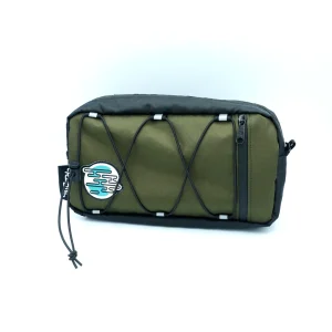 Sacoche de ceinture / Sacoche de guidon La cagire vert olive